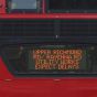 Лондонські автобуси допомагають автомобілістам спланувати маршрут
